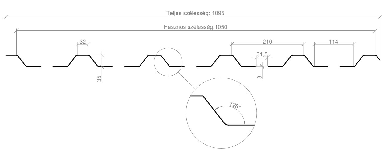 t35 profil z trapézového plechu